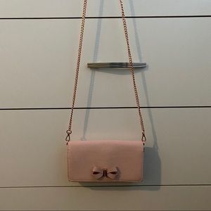 light pink ted baker crossbody bag!